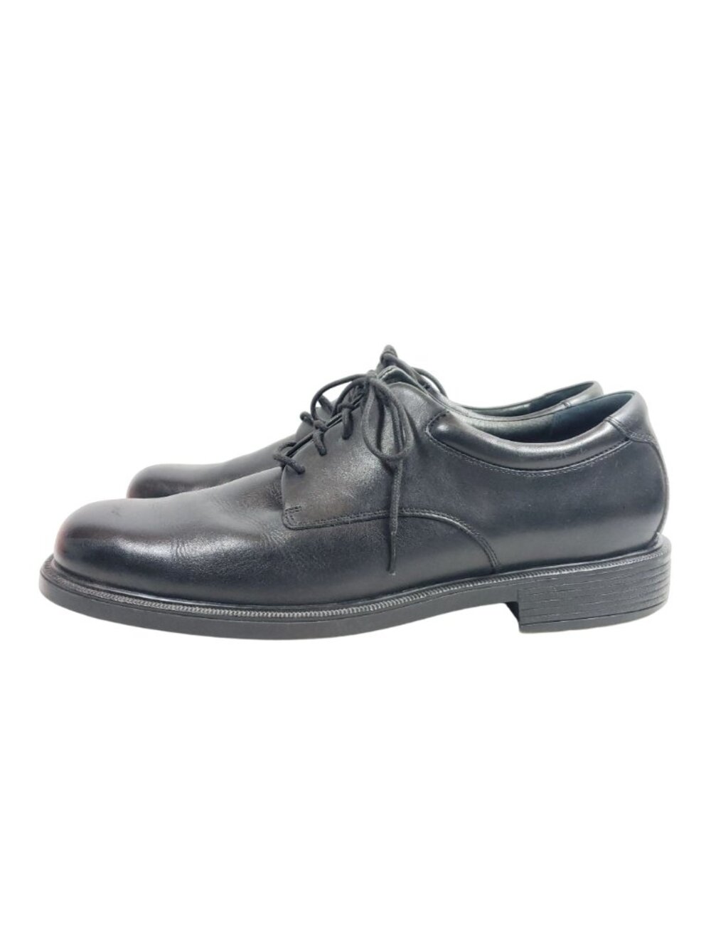 Rockport Mens Size 13 Black Leather Lace-Up Dress Shoes - Picture 3 of 9